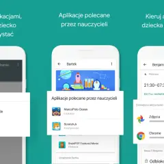 Kontrola rodzicielska Android: zarządzaj aplikacjami, przeglądaj polecane przez nauczycieli i kieruj aktywnością dziecka.