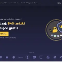 CyberGhost VPN oferuje 84% zniżki i 4 miesiące gratis. Chroń swój internet!