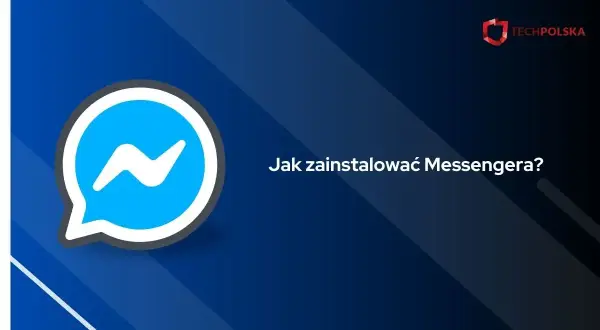 Ikona Messengera obok pytania "Jak zainstalować Messengera?". Pobierz Messenger za darmo i zacznij rozmawiać!