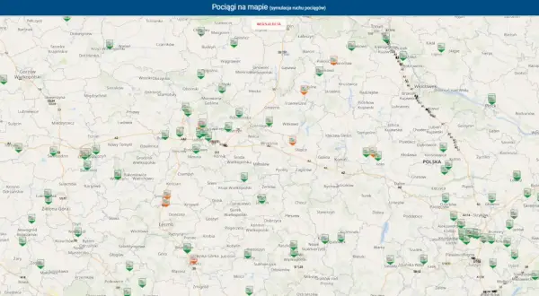Gdzie jest mój pociąg? TOP aplikacje do śledzenia na żywo!